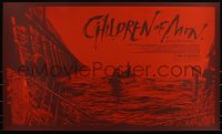 3k1480 CHILDREN OF MEN signed #17/200 21x36 art print 2014 by Ken Taylor, variant edition!