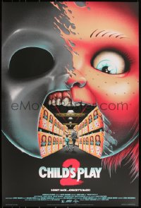 3k0294 CHILD'S PLAY 2 #16/225 24x36 art print 2018 Mondo, Matt Ryan Tobin horror art of Chucky!