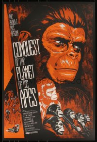 3k0323 CONQUEST OF THE PLANET OF THE APES #121/125 24x36 art print 2011 Sideshow variant!