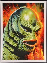 3k1809 CREATURE FROM THE BLACK LAGOON #16/175 18x24 art print 2013 Mondo, Edmiston art, first ed!