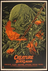 3k0333 CREATURE FROM THE BLACK LAGOON #21/430 24x36 art print 2012 Mondo, Universal, Taylor, regular!