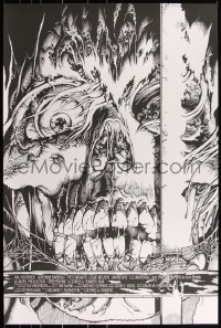 3k0345 CREEPSHOW #6/23 24x36 art print 2013 Mondo, Mike Sutfin art of the Creep, Mono edition!