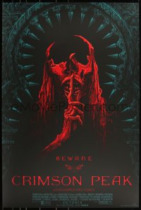 3k0346 CRIMSON PEAK #16/250 24x36 art print 2015 Mondo, really creepy art by Guy Davis!