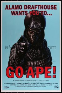 3k0381 DAY OF THE APES #16/295 24x36 film festival poster 2011 Planet of the Apes Go Ape parody!