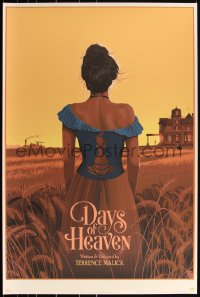 3k0383 DAYS OF HEAVEN #16/325 24x36 art print 2016 Mondo, art by Laurent Durieux, regular edition!