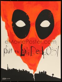 3k1838 DEADPOOL #16/175 18x24 art print 2014 Mondo, Night of the Living Deadpool 2, Jay Shaw!