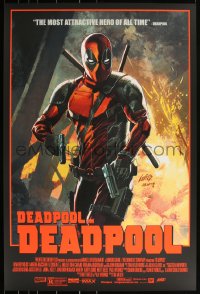 3k0390 DEADPOOL #16/325 24x36 art print 2016 Mondo, art by Rob Liefeld, regular edition!