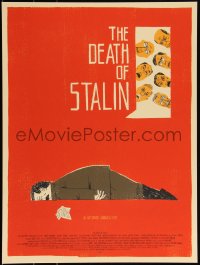 3k1839 DEATH OF STALIN #16/150 18x24 art print 2018 Mondo, great wacky art by Leslie Herman!