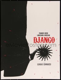 3k1844 DJANGO signed artist's proof 18x24 art print 2012 by artist Jay Shaw, Mondo!