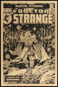 3k0408 DOCTOR STRANGE #16/175 24x36 art print 2018 Mondo, art by Johnny Dombrowski, variant edition!