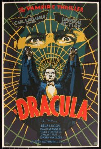 3k0414 DRACULA #16/350 24x36 art print 2018 Mondo, art of Lugosi by Francesco Francavilla!