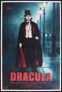 3k0415 DRACULA #16/225 24x36 art print 2019 Mondo, creepy Bela Lugosi by Sara Deck, regular edition!