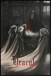 3k0417 DRACULA #16/325 24x36 art print 2015 Mondo, Lugosi & vampires, Jonathan Burton, regular ed.!