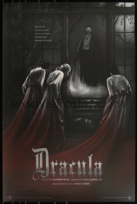 3k0418 DRACULA #16/150 24x36 art print 2015 Mondo, Lugosi & vampires, Jonathan Burton, variant ed.!