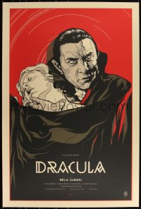 3k0419 DRACULA #16/350 24x36 art print 2011 Mondo, Bela Lugosi by Martin Ansin, regular edition!