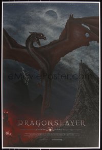 3k0421 DRAGONSLAYER #21/325 24x36 art print 2012 Mondo, art by JC Richard, first edition!