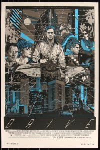 3k0424 DRIVE #116/250 24x36 art print 2013 Mondo, cityscape art by Tyler Stout, variant edition!