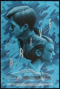 3k0431 DRIVE #16/275 24x36 art print 2018 Mondo, art of Ryan Gosling by Boris Pelcer, version 3!