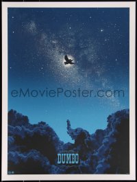 3k1863 DUMBO #16/155 18x24 art print 2017 Mondo, character in flight by McCarthy, variant edition!