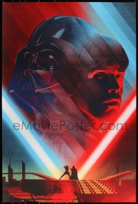 3k0450 EMPIRE STRIKES BACK #16/275 24x36 art print 2016 Mondo, Tong, Cloud City Duel, first edition!