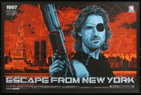 3k0460 ESCAPE FROM NEW YORK #16/350 24x36 art print 2015 Mondo, Ken Taylor, regular edition!