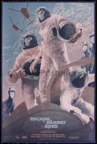 3k0464 ESCAPE FROM THE PLANET OF THE APES #121/125 24x36 art print 2011 Kelly art, Sideshow variant!