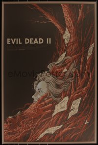 3k0468 EVIL DEAD 2 #17/225 24x36 art print 2014 Mondo, Randy Ortiz horror art, regular edition!