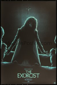 3k0482 EXORCIST #16/250 24x36 art print 2019 Mondo, creepy art Linda of Blair by Matt Ryan Tobin!