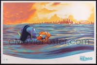 3k0494 FINDING NEMO #16/290 24x36 art print 2019 Mondo, art with Dory in ocean by Cesar Moreno!