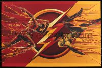 3k0504 FLASH #16/225 24x36 art print 2016 Mondo, face-off art by Cesar Moreno!