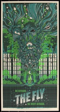 3k1548 FLY #16/225 18x34 art print 2013 Mondo, art by Drew Millward, first edition!