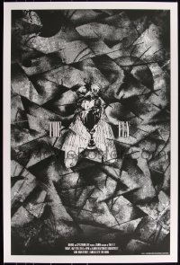 3k0512 FLY #16/150 24x36 art print 2014 Mondo, b/w fly art by Johnny Dombrowski, Alamo!