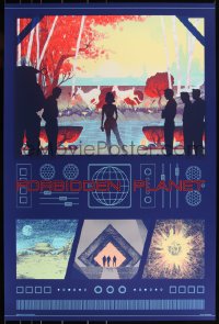 3k0514 FORBIDDEN PLANET #21/225 24x36 art print 2012 Mondo, art by Kevin Tong, first edition!