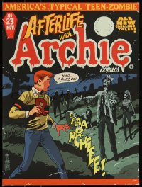 3k1885 FRANCESCO FRANCAVILLA signed #146/150 18x24 art print 2016 Mondo, Afterlife w/Archie #23!