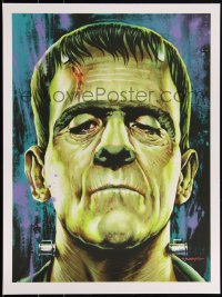 3k1892 FRANKENSTEIN #16/175 18x24 art print 2013 Mondo, Jason Edmiston art of Karloff, first edition!