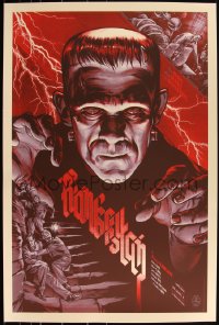 3k0528 FRANKENSTEIN #21/430 24x36 art print 2012 Mondo, art by Martin Ansin, regular edition!