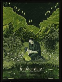 3k1889 FRANKENSTEIN signed #16/250 18x24 art print 2018 by artist Jessica Seamans, Mondo, regular!