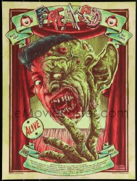 3k1893 FREAKED #16/175 18x24 art print 2018 Mondo, different creepy horror art by Matt Ryan Tobin!