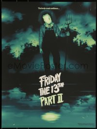 3k1901 FRIDAY THE 13th PART II #16/200 18x24 art print 2017 Mondo, creepy Sam Wolfe Connelly art!