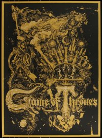 3k1470 GAME OF THRONES #21/330 24x33 art print 2012 Mondo, art by Vania Zouravliov, regular edition!