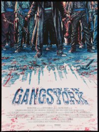 3k1905 GANGS OF NEW YORK #16/225 18x24 art print 2018 Mondo, bloody gang fight art by Lee Bermejo!