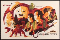 3k0570 GHOSTBUSTERS #16/375 24x36 art print 2018 Mondo, art by Tom Whalen, regular edition!