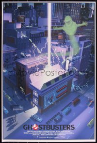 3k0572 GHOSTBUSTERS #16/375 24x36 art print 2018 Mondo, art by Laurent Durieux!