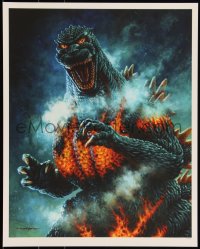 3k2382 GODZILLA VS. DESTROYAH #16/175 16x20 art print 2020 Mondo, Edmiston, first edition, Destroyer