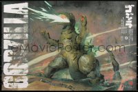 3k0579 GODZILLA #16/225 24x36 art print 2020 Mondo, art by Kent Williams, first edition!