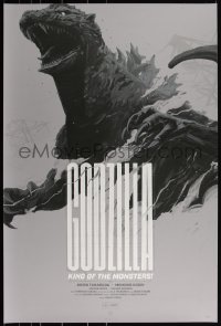 3k0581 GODZILLA #16/250 24x36 art print 2020 Mondo, art by Oliver Barrett, regular edition!