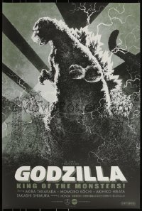 3k0583 GODZILLA #16/175 24x36 art print 2020 Mondo, art by Eric Powell, regular edition!