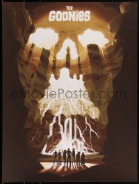 3k1919 GOONIES #16/275 18x24 art print 2017 Mondo, cave/skull by George Bletsis, regular edition!