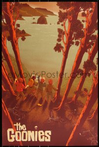 3k0606 GOONIES #16/250 24x36 art print 2014 Mondo, art by James Flames, regular edition!