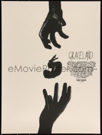 3k1922 GRACELAND #16/150 18x24 art print 2013 Mondo, hands reaching for figure by Jay Shaw!